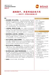 2023年一季度经济数据点评：超预期中，供需两端表现不同