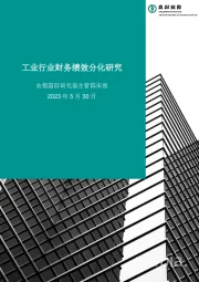 工业行业财务绩效分化研究