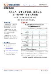 腾景宏观月报:基于腾景AI高频模拟和预测-5月生产、消费修复放缓,经济结构在“再平衡”中寻找新动能