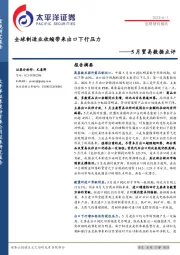 5月贸易数据点评：全球制造业收缩带来出口下行压力