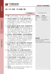 5月通胀数据点评：核心CPI回落，PPI继续下探