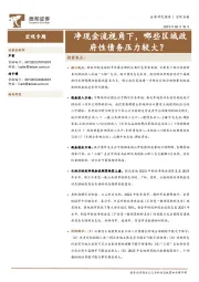 宏观专题：净现金流视角下，哪些区域政府性债务压力较大？