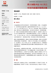 宏观大类日报:美元指数冲击100关口 市场风险偏好继续改善