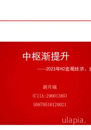 2023年H2宏观经济、金融展望：中枢渐提升