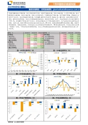 7月中国物价数据快报