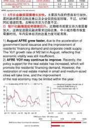 中国8月金融数据点评