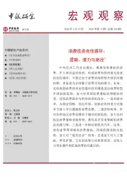 宏观观察2024年第13期(总第524期):消费投资良性循环:逻辑、潜力与路径*