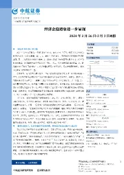 经济企稳迹象进一步显现：2024年2月26日-3月3日周报