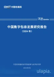中国数字包容发展研究报告（2024年）