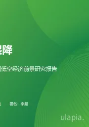 2024年中国低空经济前景研究报告：垂直起降