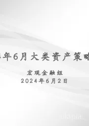 2024年6月大类资产策略报告