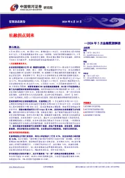 2024年5月金融数据解读：社融拐点到来