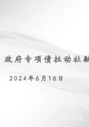 宏观周报：政府专项债拉动社融同比增长