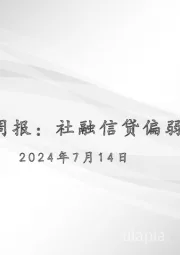 宏观周报：社融信贷偏弱