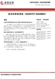 流动性跟踪周报