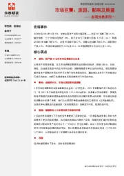 宏观交易系列一：市场巨震：原因、影响及展望