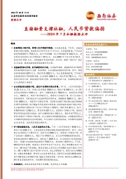 2024年7月社融数据点评：直接融资支撑社融，人民币贷款偏弱