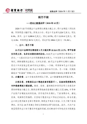 进出口数据点评(2024年10月):弱月不弱
