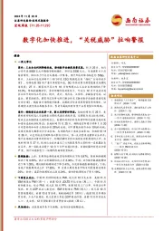 宏观周报：数字化加快推进，“关税威胁”拉响警报