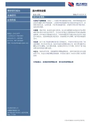 宏观周报：国内等待政策