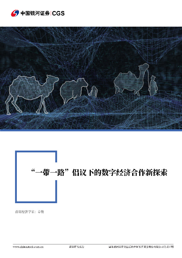 “一带一路”系列专题研究报告：“一带一路”倡议下的数字经济合作新探索