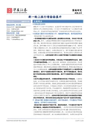 新一轮上涨行情徐徐展开
