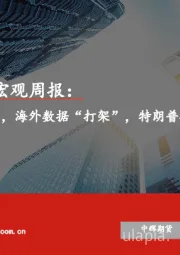 宏观金银宏观周报：国内喜忧参半，海外数据“打架”，特朗普持续搅动资产价格