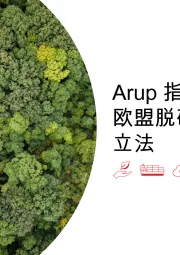 Arup指南欧盟脱碳立法