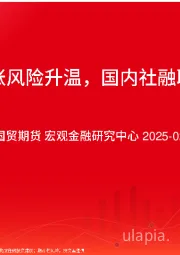 美国再通胀风险升温，国内社融取得开门红