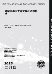 理解自然灾害对宏观经济的影响