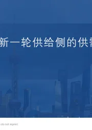 结构之变：新一轮供给侧的供需耦合