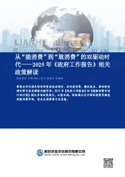 2025年《政府工作报告》相关政策解读：从“能消费”到“敢消费”的双驱动时代