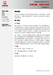 宏观利率图表221：关税风暴，但美元走弱