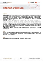 FICC日报：内需板块反弹，沪指实现六连涨