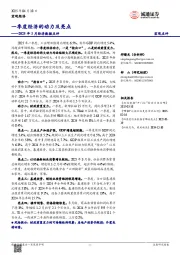 2025年3月经济数据点评:一季度经济的动力及亮点