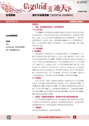海外市场周观察