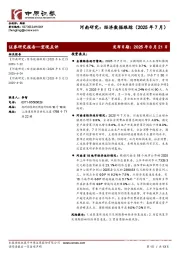 河南研究：经济数据跟踪（2025年7月）