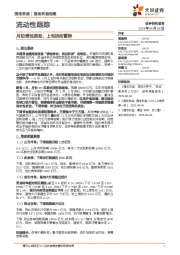 流动性跟踪：月初惯性宽松，上旬扰动蓄势