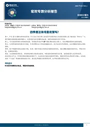 宏观专题分析报告：四季度还有增量政策吗？