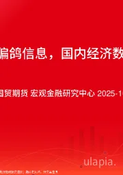 美联储释放偏鸽信息，国内经济数据好坏参半