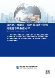 2025年国庆中秋假期旅游市场数据点评：国内热、跨境旺