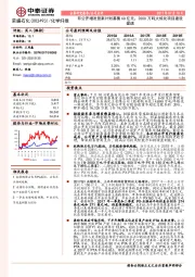 非公开增发预案计划募集60亿元，2000万吨大炼化项目建设提速