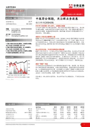 中报符合预期，关注新业务进展