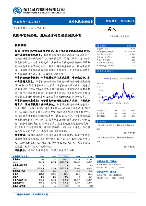 收购年富供应链，脱胎换骨转型供应链服务商