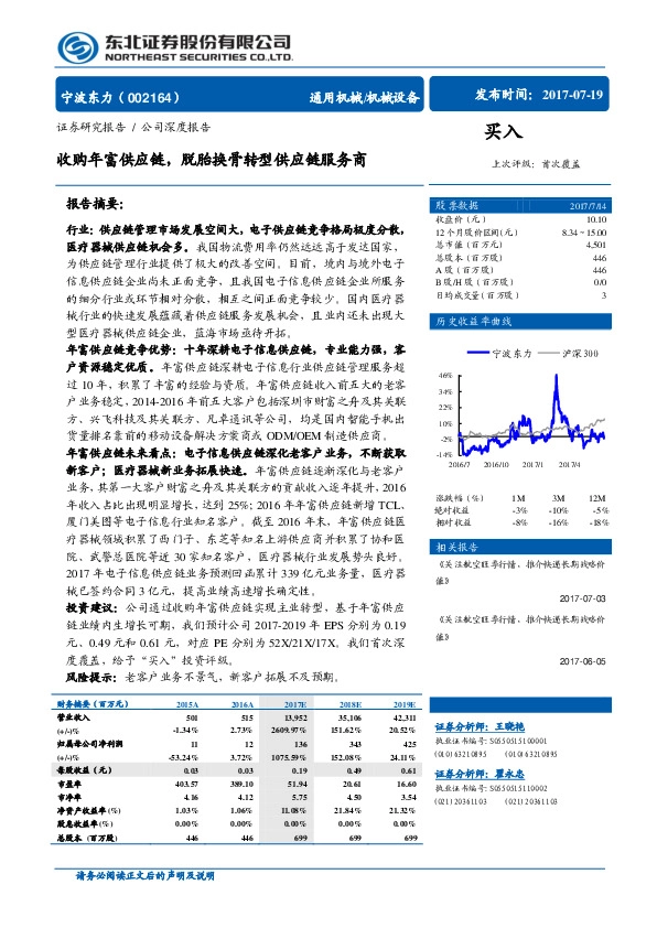收购年富供应链，脱胎换骨转型供应链服务商