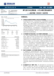 动态研究：燃气表行业发展提速，公司业绩有望高速增长