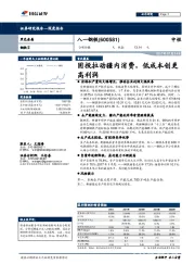 固投拉动疆内消费，低成本创更高利润