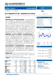 海外市场提速确保公司业绩，参股蓝科锂业成公司新看点