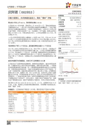 业绩大幅增长，未来渠道拓展发力，维持“增持”评级