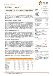 半年报点评：二季度利润增5倍，百亿信息安全产投基金护航龙头